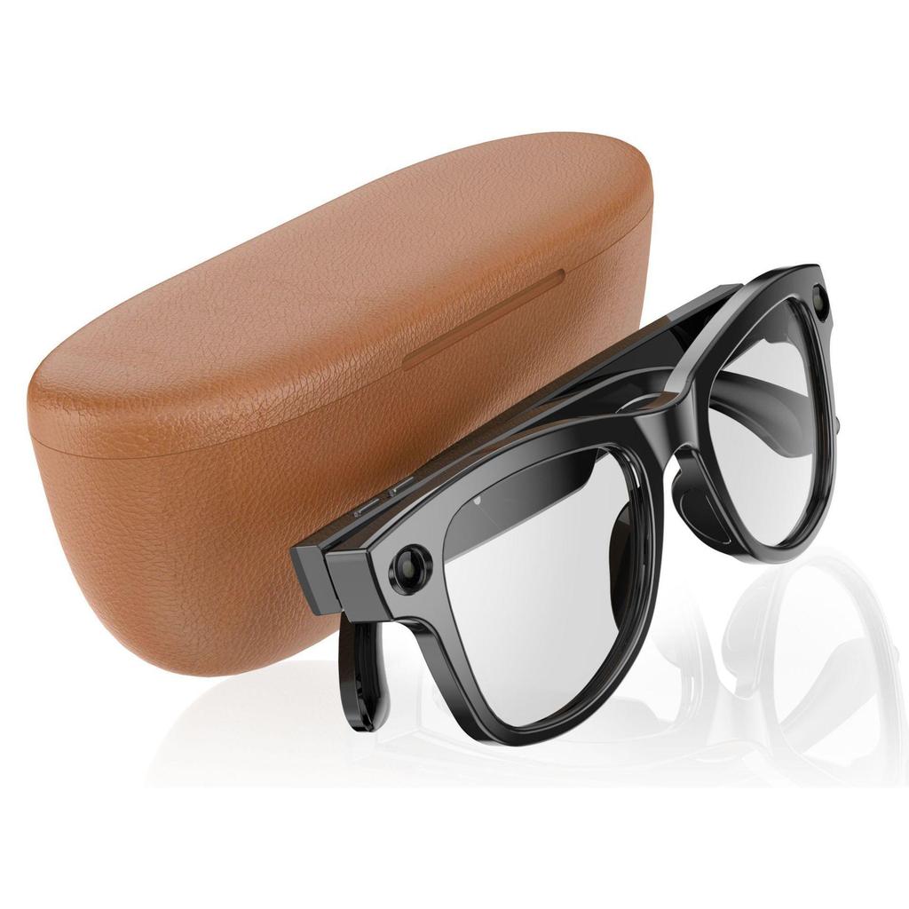 M02 Smart Glasses: Power Bank Case, Camera, Video Recording, Bluetooth Earphones, Real-time AI Translation.