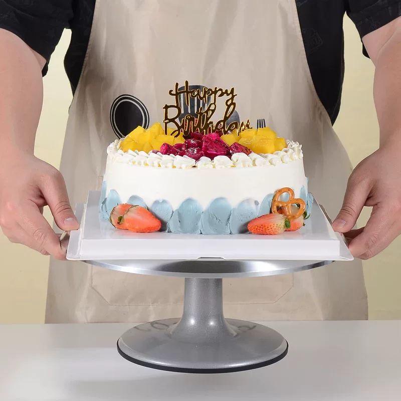 Professional Aluminum Alloy Cake Decorating Turntable