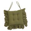 Chair Cushion with Ties Soft Cotton Padding Ergonomic Seat Cushion Dining Chair Pad for Living Room Office Home Decor