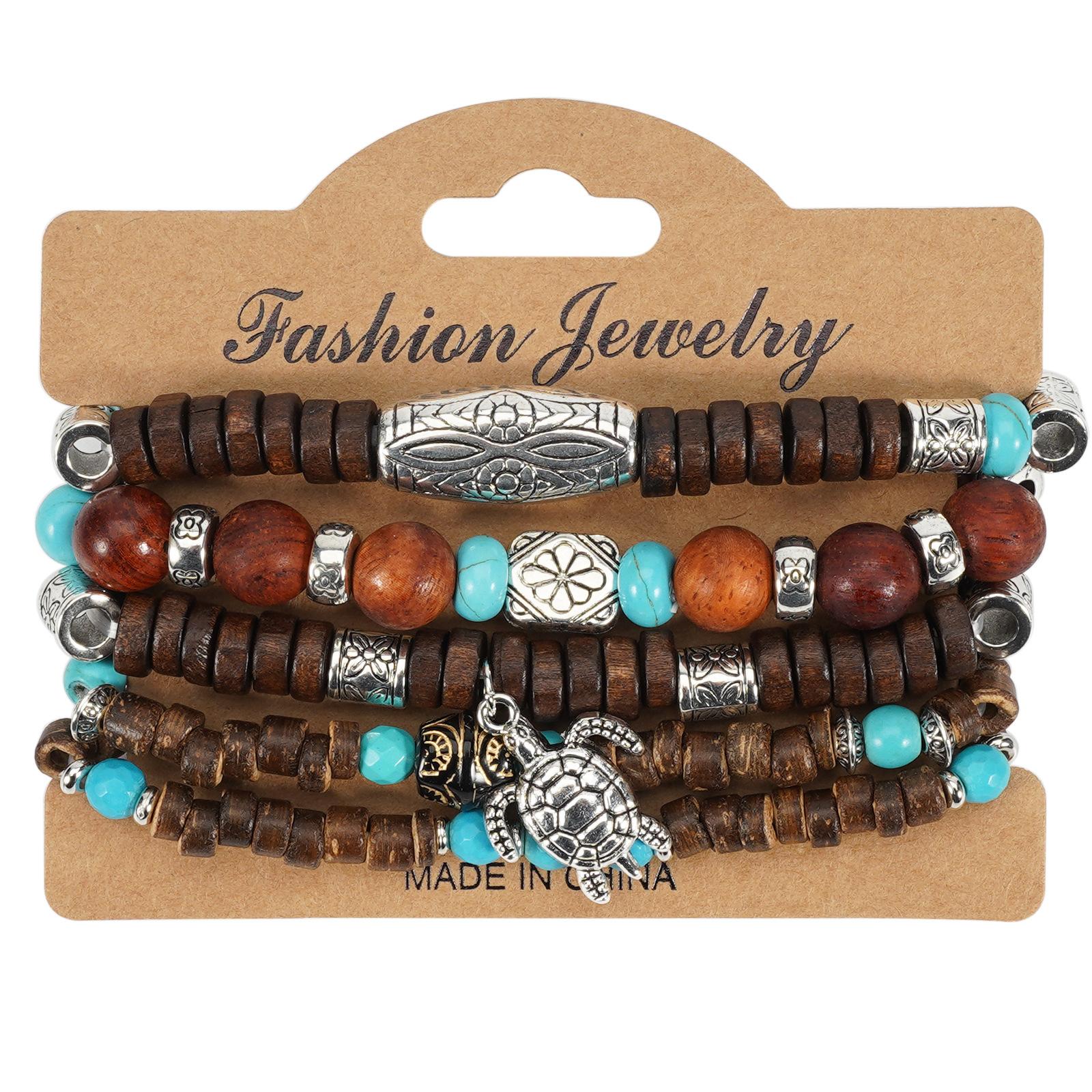 JYL TS Bracelet Bohemian Butterfly  Wholesale Design Awakens Joy Style 5 Turtle холодный серый