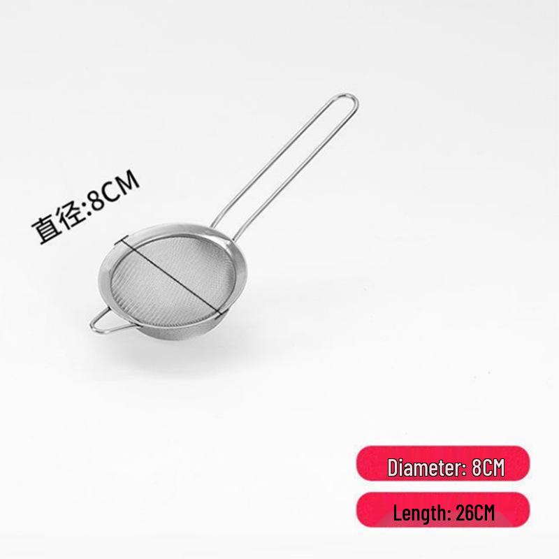Large Stainless Steel Kitchen Colander for Noodles, Dumplings, Juice, Soy Milk, and Oil Straining