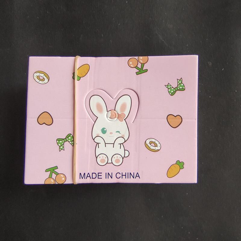 

«Карточки для упаковки аксессуаров для волос»: 100 листов, 8x6 см, складывающиеся в «бабочку», белые