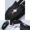 Exquisites Madoka Kaname Seelenstein Armband Diamant Lila Edelstein Cosplay Requisite Schmuck
