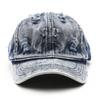 Cotton Denim Baseball Cap With Curved Brim Waterproof Breathable Sun Hat For Outdoor Activities