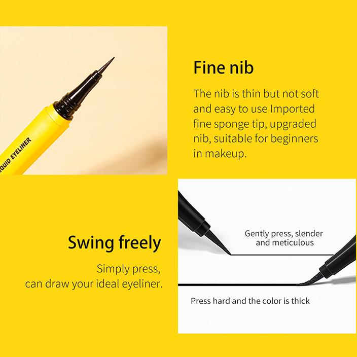 Creion de ochi multicolor Creion de ochi care nu se pete Creion sub acoperire, rezistent la apă, cu uscare rapidă