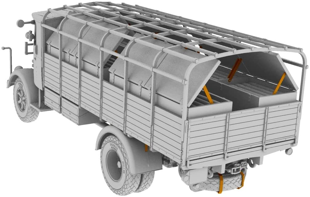 IBG 1/72 Scale Italian Army Lancia 3Ro Self-Propelled Anti-Aircraft Gun Ammunition Truck Plastic Model Kit PB72097