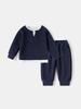 Boys' Spring Two-Piece Outfit: Hoodie and Long Pants Set for Kids