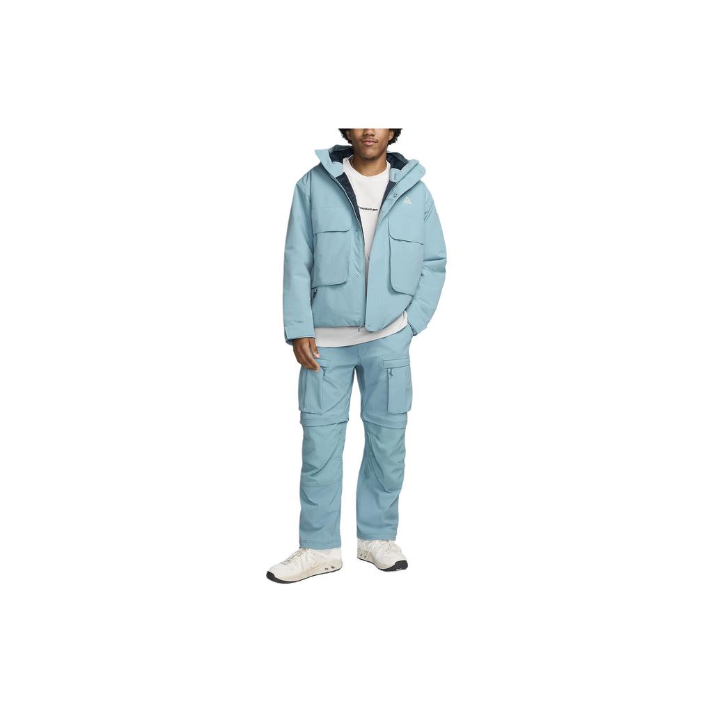 Nike ACG PrimaLoft Skull Peak Storm-FIT Comfortable Windproof Waterproof Casual Jacket Men Jackets Sky-Blue FV8681-464