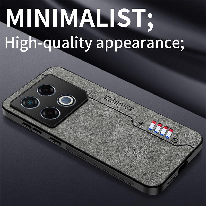 For Infinix GT 20 Pro 5G Skin Feel Matte Leather Phone Case Soft Back Cover Funda For Infinix GT 20 30 Pro Protector
