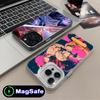 Chainsaw Anime Man Mobile Phone Case for iPhone 16 15 14 13 12 11 Pro Max Plus MagSafe Translucent Colour Protective Smartphone