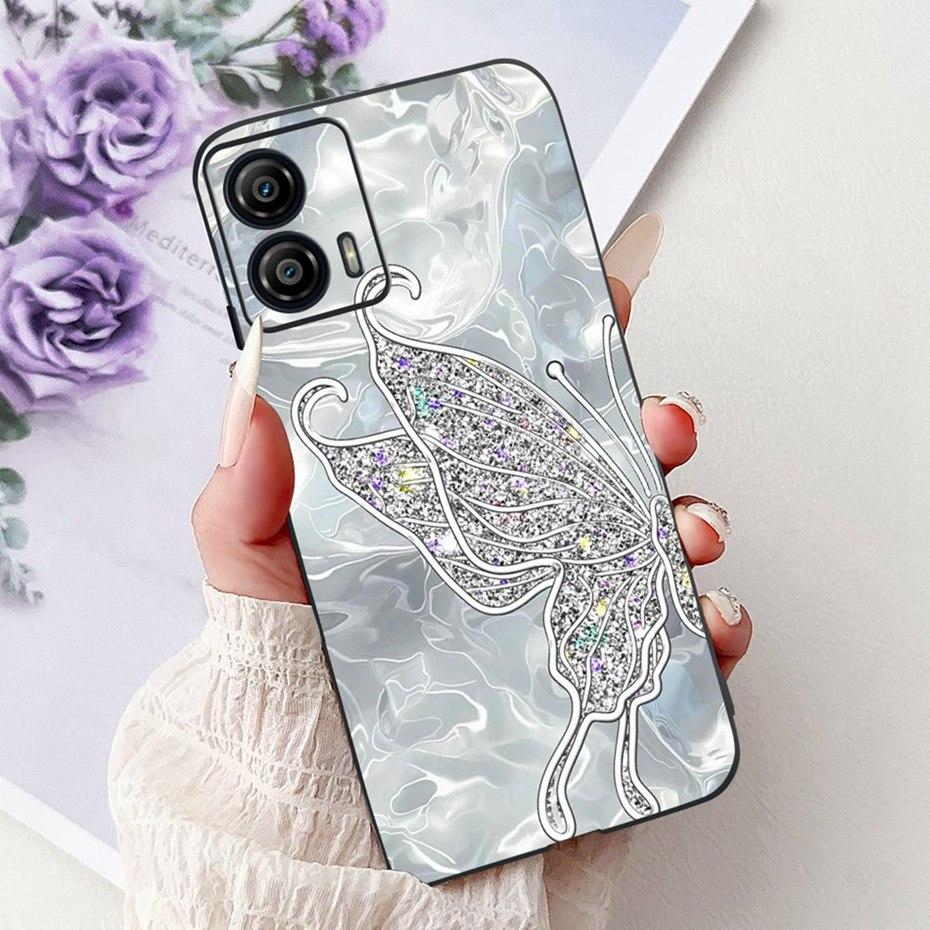 Cute Painting Phone Case For Motorola Moto G53 G73 Soft Silicone TPU Back Cover For MOTO G53 G73 5G Cases Bumpers