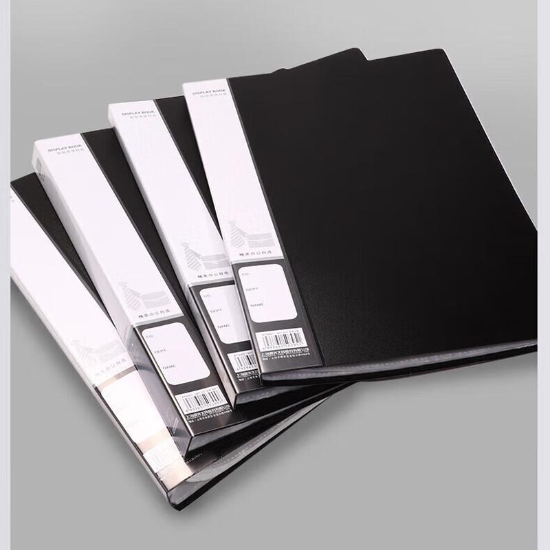 M&G A4 30-Pocket Clear File Folder