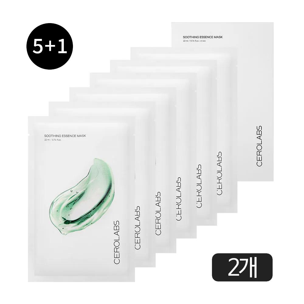 

Soothing Essence Mask (5+1ea) 2-pack, 22ml x 6ea