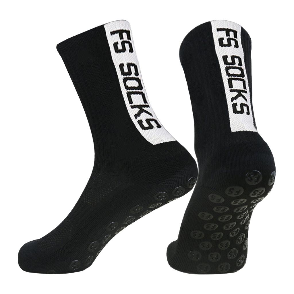 4Pair Non-Slip Grip Socks Men Women Football Basketball Baseball Rugby Soccer Cycling Skateboard Athletic Exercise Breathable