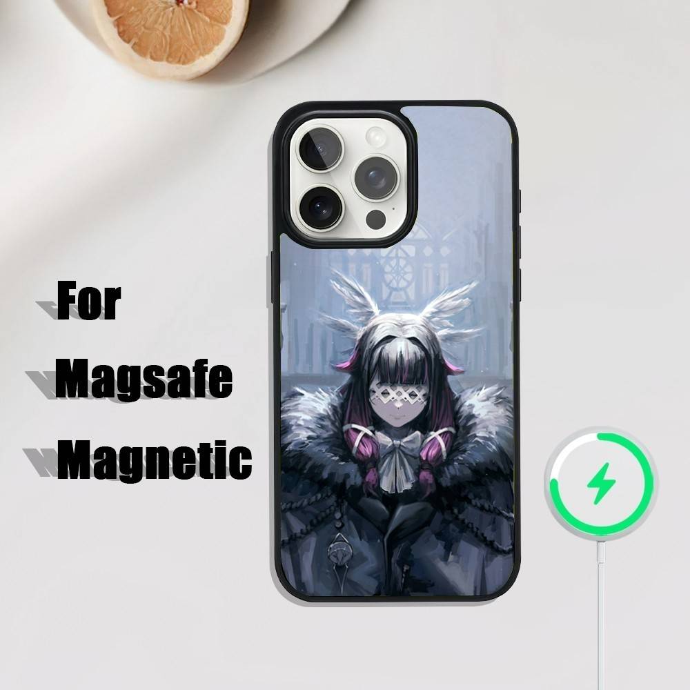 G-Genshin Impact Columbina Phone Case For iPhone 17,16,15,14,13,12,11,Pro,Max,Plus,Mini,SE4,E Magnetic Magsafe Wireless Charging