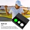3Pcs/Set Personalized Golf Ball Gift Set with Armband Compact Portable Complete Golf Balls