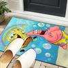 Sponge Expressions Pattern Office Rug Chair Mat, Game Carpet, Suitable for Front Door, Bedroom, Living Room, Desk, Holiday Gift