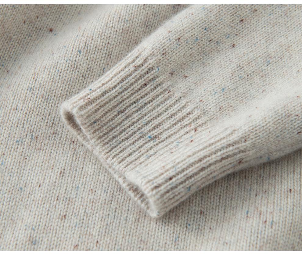 Women's 2026 Winter Fair Isle Cashmere Round Neck Sweater - Gentle Style, Thick & Warm Base Layer.