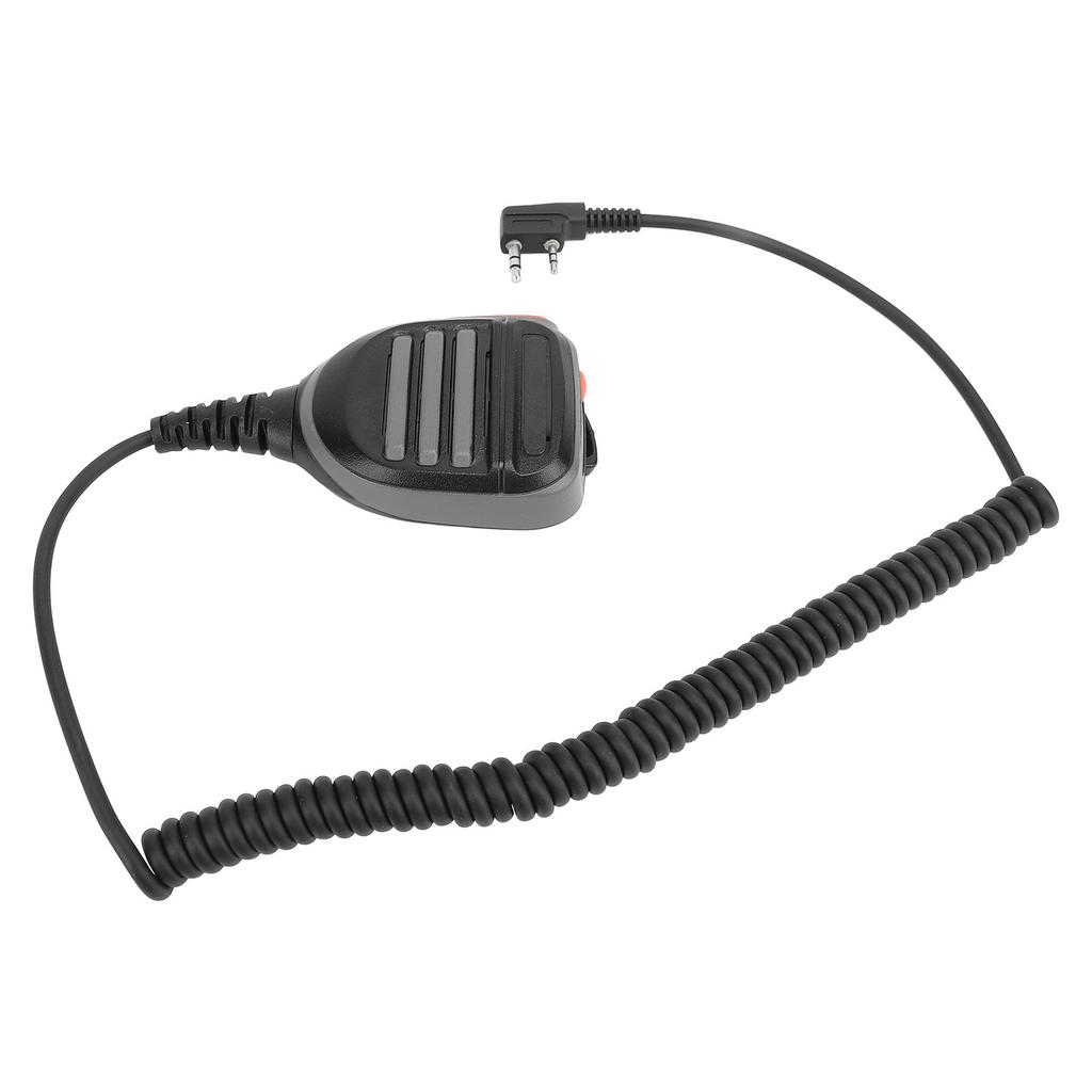 2 Way Radio Speaker Mic IP54 Waterproof Handheld Speaker Microphone with Back Clip for TH D72A TH