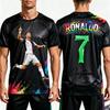 2026 Summer Ronaldo Support T-shirt 2026 Football Game Fan Apparel Casual Cheer Jersey for Men Women Boys Girls All Sizes