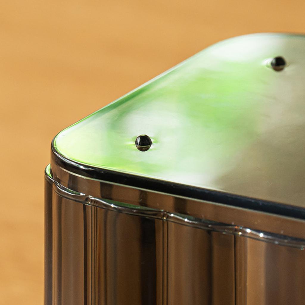 Upgrades Makeup Organizer Clear Cosmetic Storage Box Elegant Clear Makeup Holder Space Saving Makeup Storage for Vanity