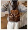 Schoolbag niche design bag 1011 new fashion casual backpack women's portable Korean version schoolbag retro going out backpack