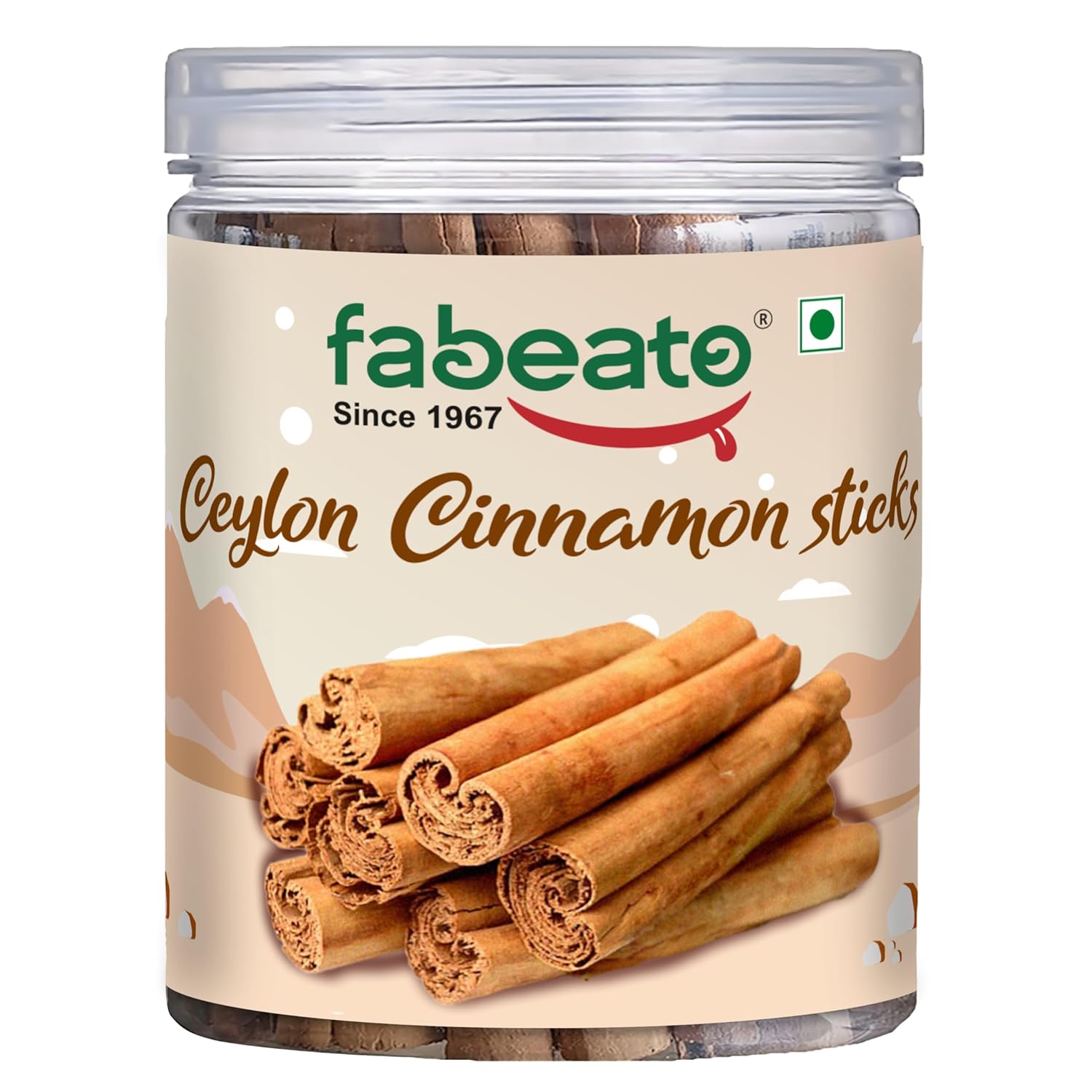 

Палочка цейлонской корицы Fabeato для выпечки и напитков - Свежая и собранная вручную - Богата антиоксидантами, 100 грамм