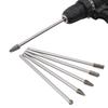 5pcs   Tool Carbide Burr Set 150mm Double Grain   Handle Alloy Impeller Polishing Tool for Chamfering Grinding Engraving