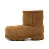 2025 Winter Fleece-Lined Big Head Snow Boots, Non-Slip Thick Sole, Height-Increasing, Pull-On Fashion.