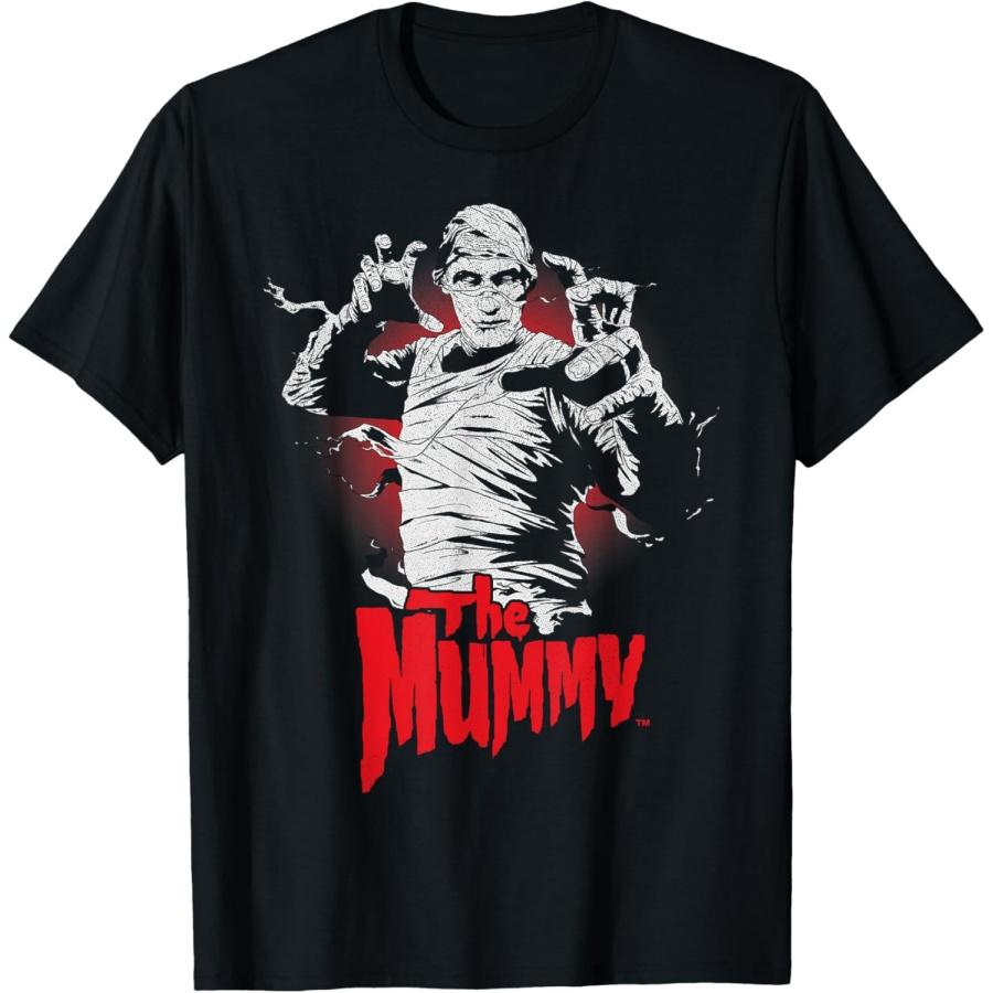

Universal Monsters Distressed The Mummy Portrait Logo T-Shirt XXXXXL чорний
