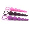 Heart Beads Soft Anal Plug Anus Toys Big Balls Silicone G-Spot Stimulating For Couples Butt Plugs Adult Sexy Anal Masturbator