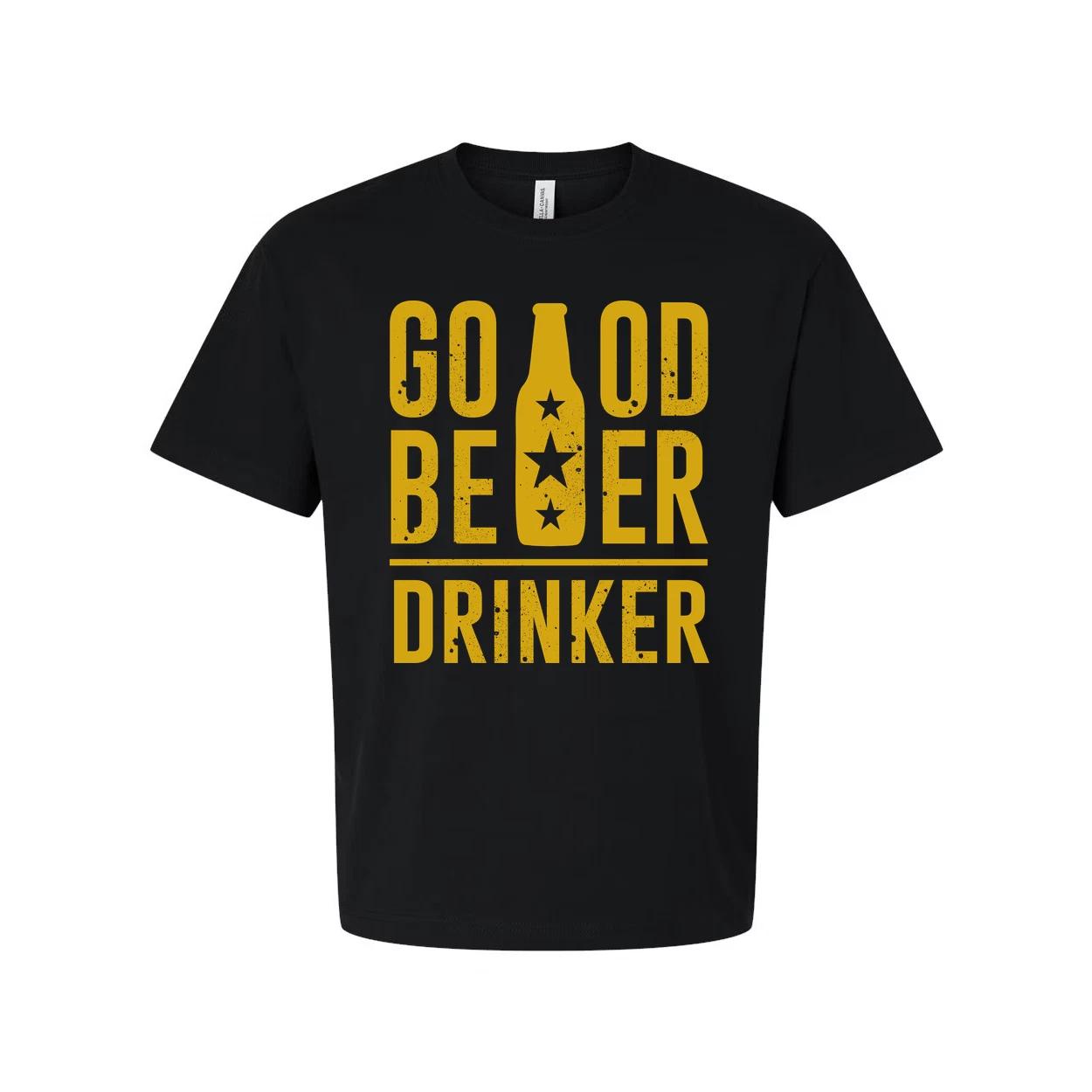 

Good Beer Drinker Graphic T Shirt Unisex Short Sleeve Tee for Men Women Casual E 3XL