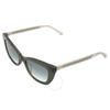 Kate Spade Green Shaded Cat Eye LadieS SunGlaSSeS Merida G S 01ed 9k 54