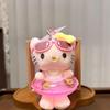 Summer Swimming Circle Cute Hellokitty Stuffed Doll Keychain Pendant Backpack Hangings Decoration