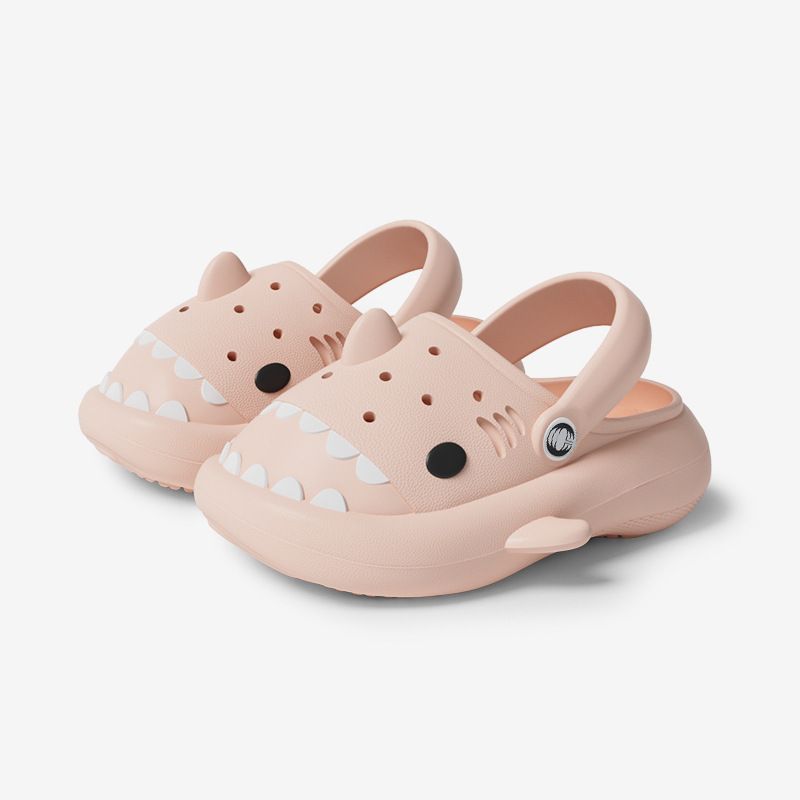 

Летние мультяшные женские шлепанцы с дырочками, легкая подошва из ЭВА, домашние тапочки, подростковая пляжная обувь, шлепанцы с защитой пальцев 1914 Pink 41 code standard code