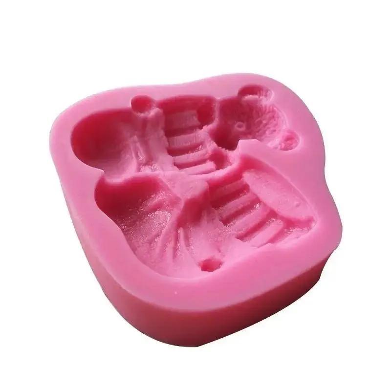 Silicone Molds Baby Girl Shape Shoes Cake Shaped Silicone Cake Mould Cake Decorating Moulds Fondant Silicone Molds Accessories
