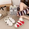 Ugly cute bread shoes women's 2025 autumn versatile Velcro niche trendy brand shell head thick sole light casual shoes
