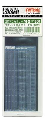 Fine Mold Stainless Steel Band 015 Round Hole Narrow Model Material AG05