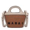 Fashion Hotest Hotest Straw Bag Bucket Bag Big Rattan Shoulder Bags Large Capacity Woven Bag Hand-Made Handbags