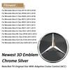 1pcs Front Grille Star Emblem Badge For Mercedes Benz B C E S W176 W246 W205 W212 W207 W217 W166 X166 X156 X204 QO1