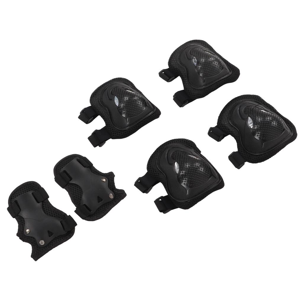 Kinder Erwachsene Sport Schutzausrüstungsset Knie Ellbogenpolster Handgelenkschützer für Rollschuhlaufen 6 Jahre