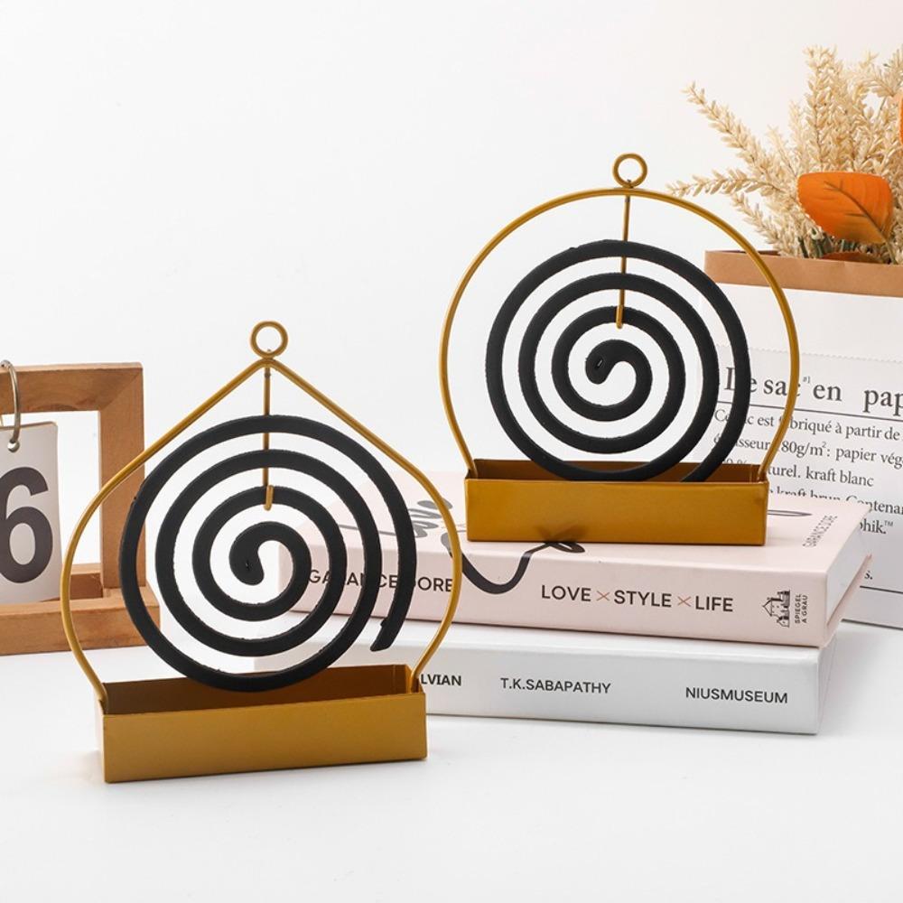 Hanging Type Mosquito Coil Holder Anti Mosquito With Tray Coil Tray Creative Household Mosquito Incense Rack Home Indoor Bedroom