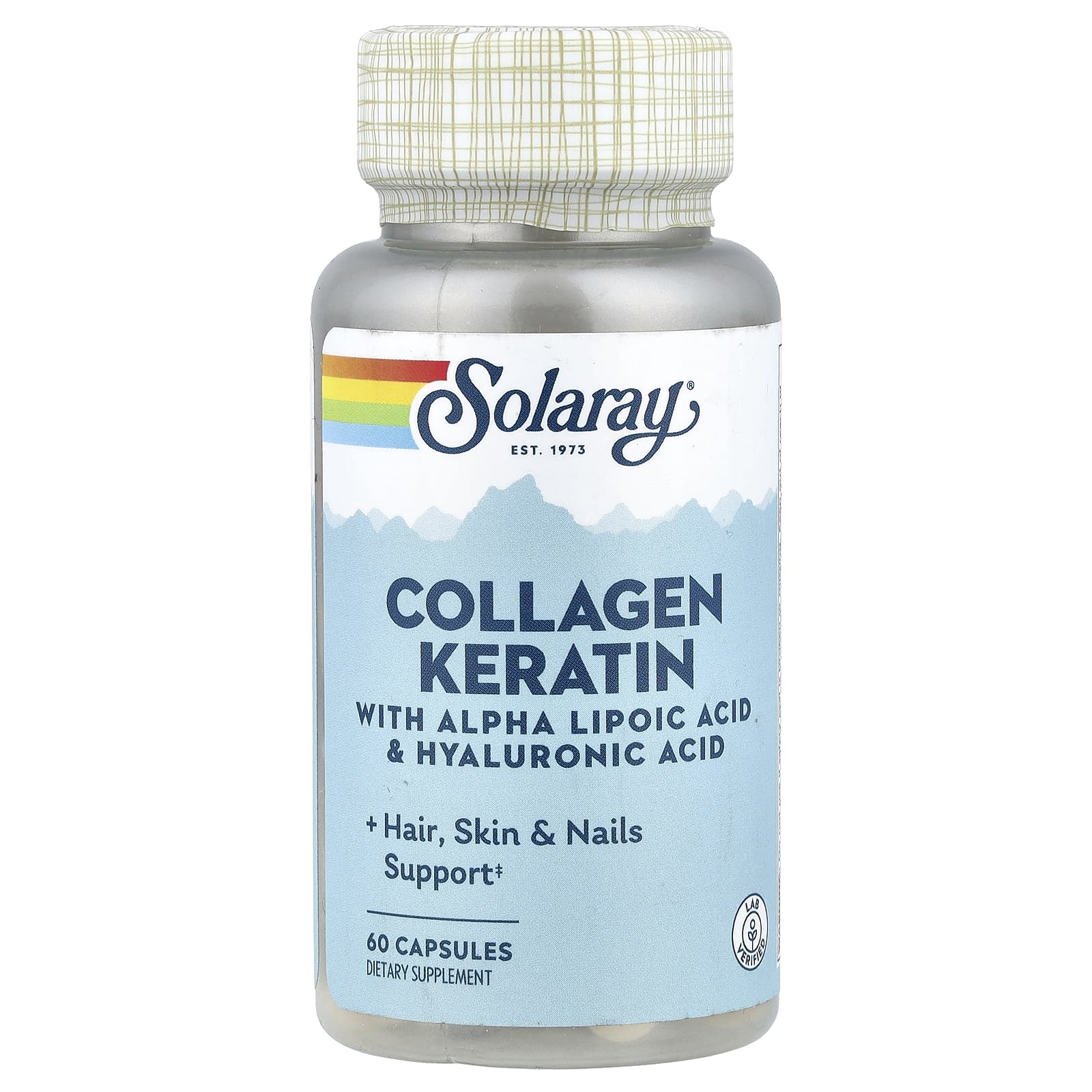 

Collagen Keratin, Type I, Ii, Iii, 60 Capsules
