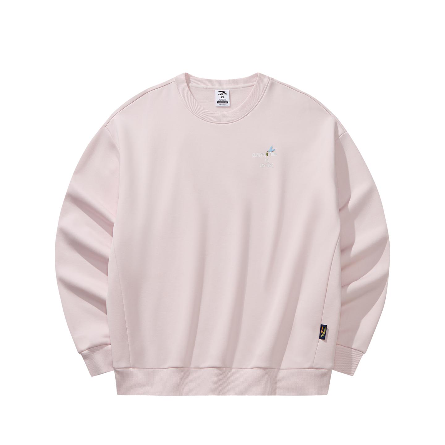 

Anta Fox Burrow Модный Универсальный Кампус Поездки Повседневная Мода Круглый Вырез Флис Теплый Классический Ретро Удобный Свитшот 972618702-2 4XL