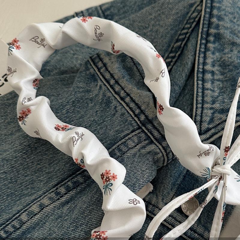 Fashionable Floral Minimalist Underarm Bag Shoulder Bag Japanese Handbag