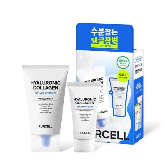 PURCELL Pixel Biome Hyal Collagen Splash Cream 50ml (+25ml)