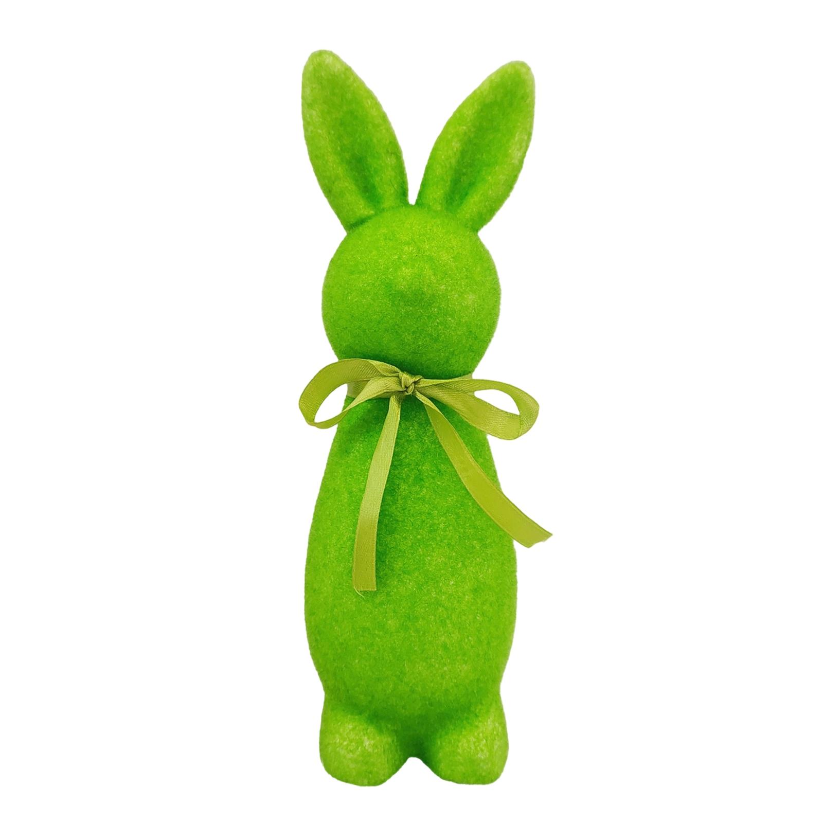 Easter Decoration Doll Ornaments Bunny Doll Gift One Size зелёный