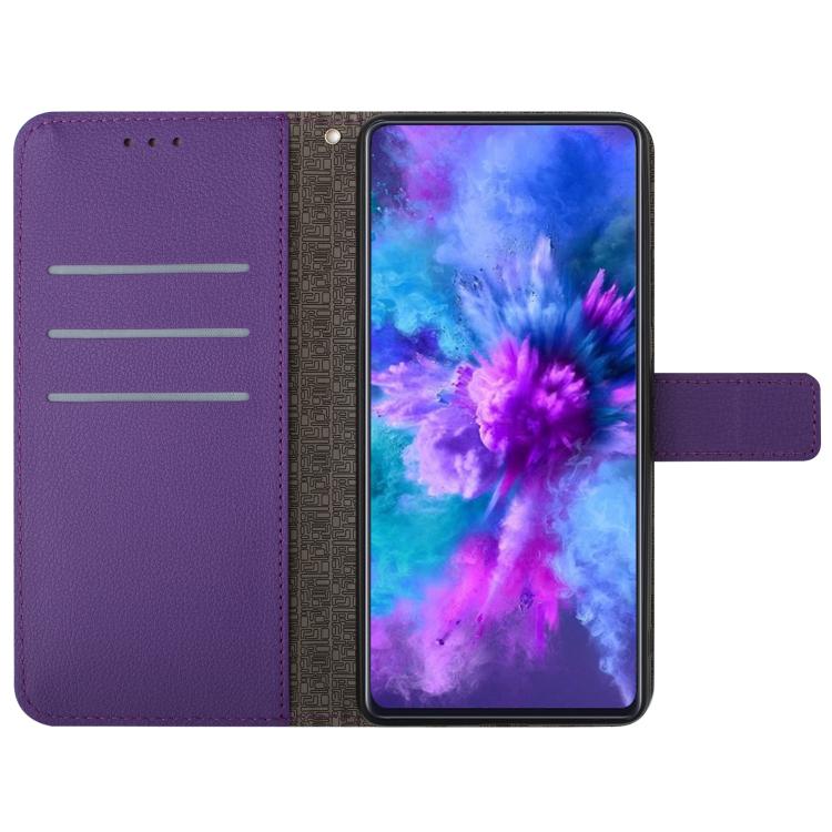 Cheaper Price for Vivo V60 Lite 5G Grid Texture Leather Phone Case