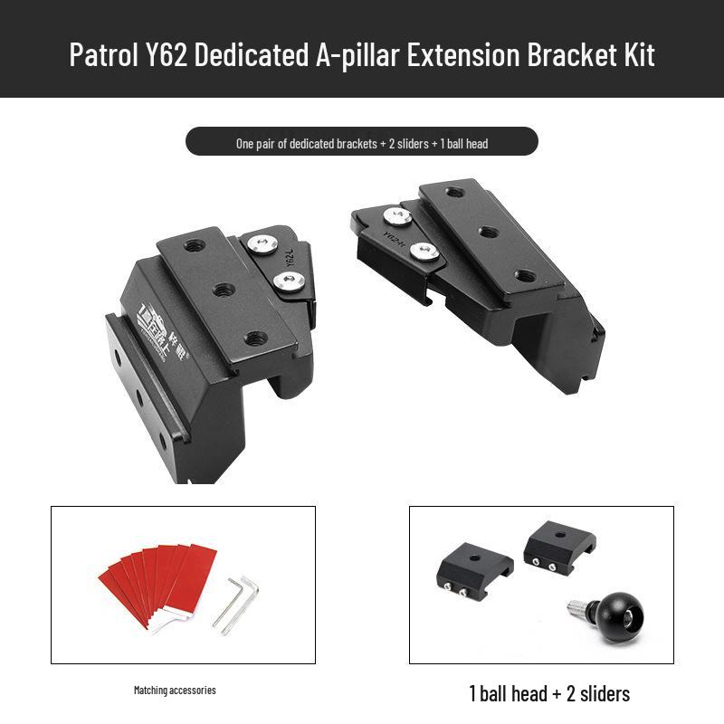 

Светодиодный прожектор Nissan Patrol Y62 Быстросъемное крепление на стойку A