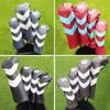 Husă Cap Club de Golf Universală Piele PU cu Dungi Mari Husă Protectoare Cap pentru Lemn de Golf Putter